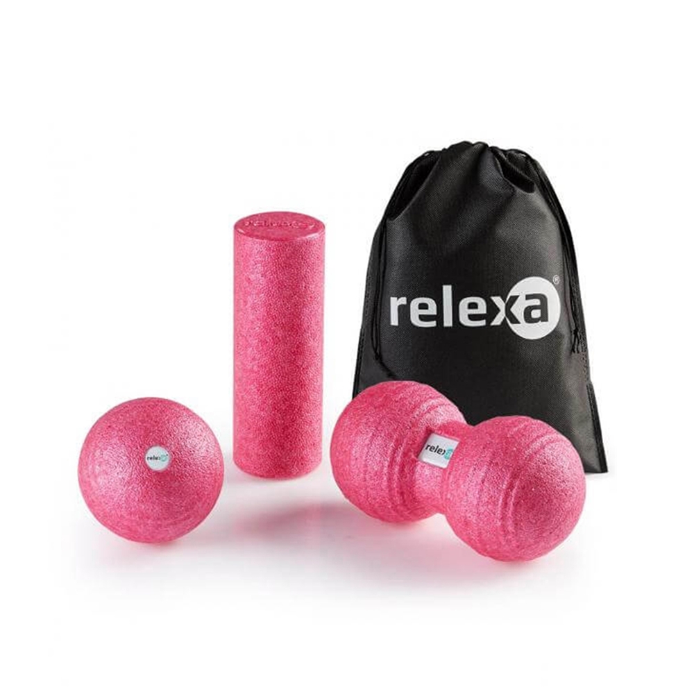 Faszienrolle Set Faszienball Massagrolle Set Faszientraining Rücken