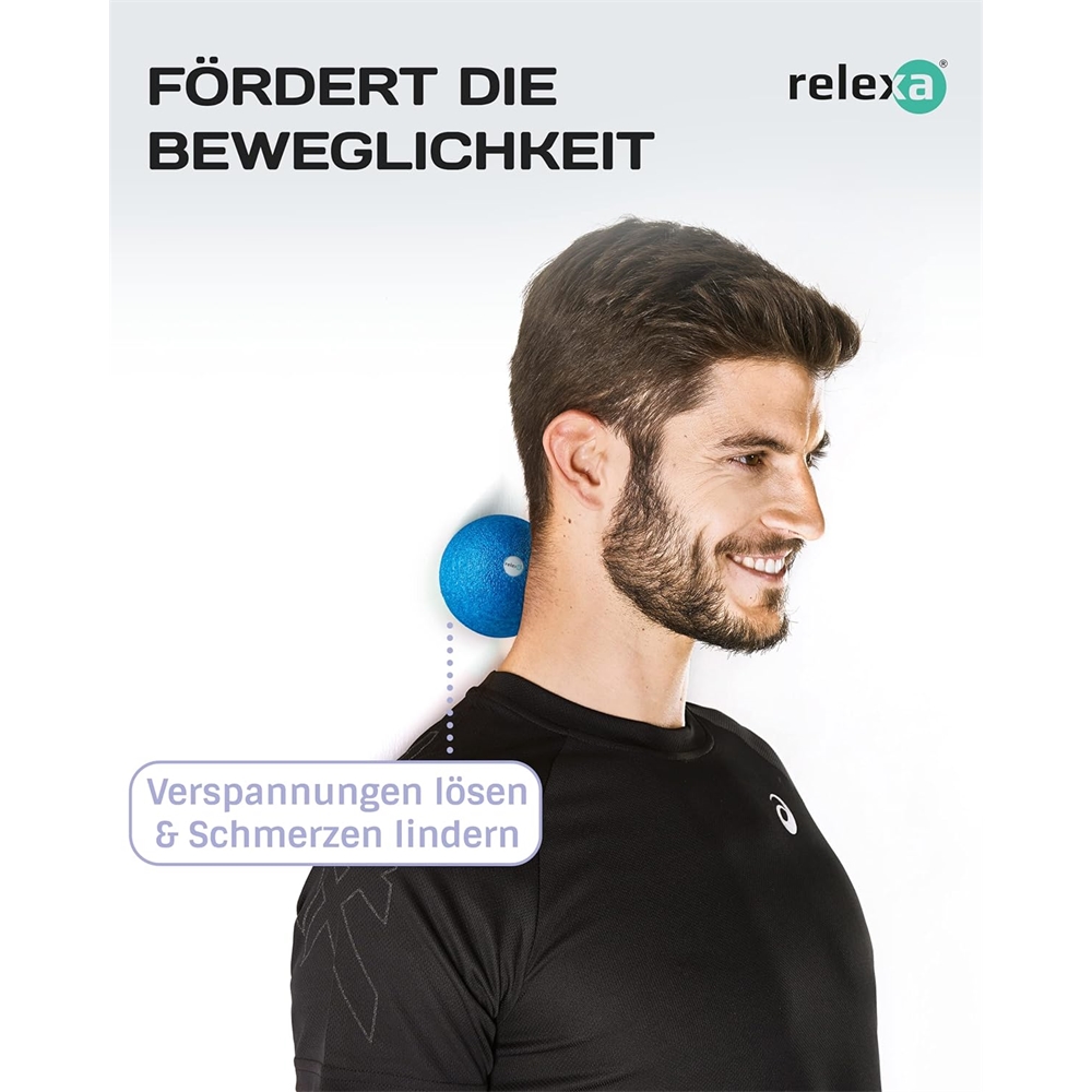 Faszien Ball 8cm Massageball Faszientraining Selbstmassage Trigger Ball Fitness - Bild 14 von 42