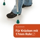 Gummikapsel mit Stahleinlage, rot