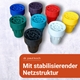 Gummikapsel mit Stahleinlage, rot