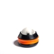 relexa Rolli , Durchmesser 3 cm, klein schwarz/orange